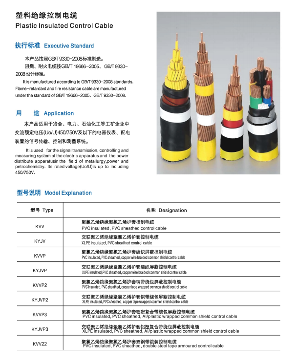 天门控制电缆